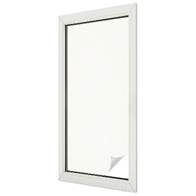 Ochranná fólia na sklo vitráž Jemná biela