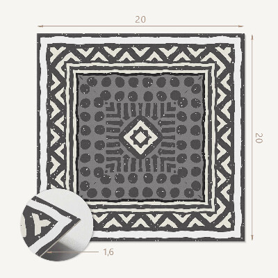 Vinylové obklady Rámy s geometrickými tvarmi
