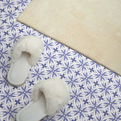 Samolepiace pvc obklady Geometrické motívy s flórou