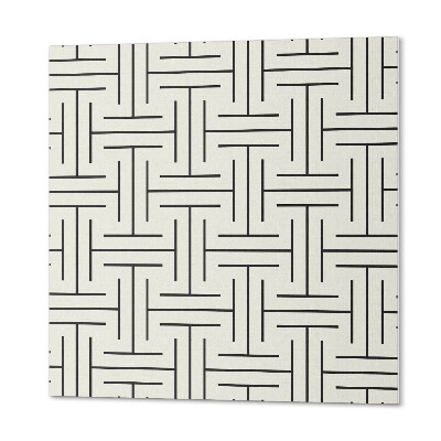Samolepiace pvc obklady Geometrické tvary v kockovanom vzore