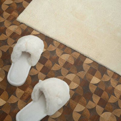 Pvc obklady Geometria v tvare prírodného dreva