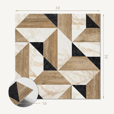 Vinylové obklady Geometrický vzor na dlaždice