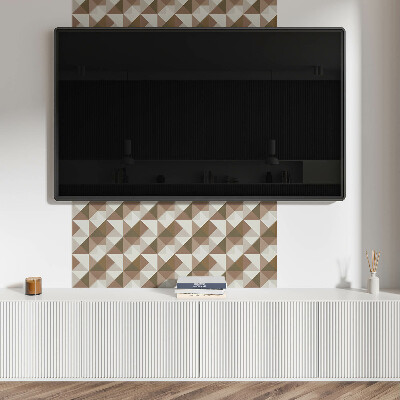 Samolepiace pvc obklady Trojuholníkový vzor v minimalistickom prevedení