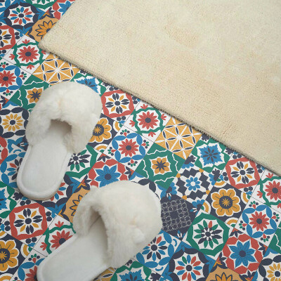 Samolepiace pvc obklady Geometria mozaík v zladenej kompozícii