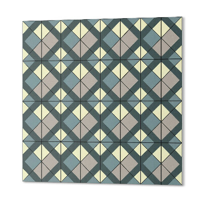 Pvc obklady Geometrický kockovaný vzor