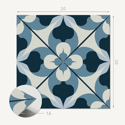Vinylové obklady Geometrický vzor v umeleckom prevedení