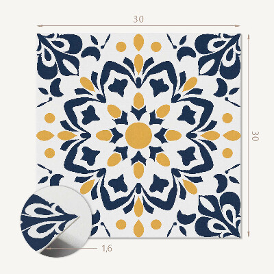 Vinylové obklady Mandala s motívom kvetov