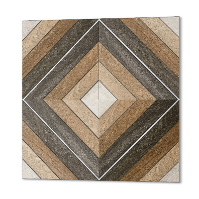 Samolepiace pvc obklady Kosoštvorce v geometrickej forme