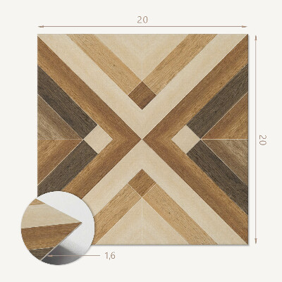 Vinylové obklady Kockovaná geometria