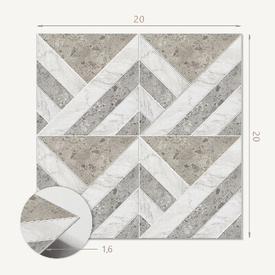 Vinylové obklady Kachľový geometrický motív