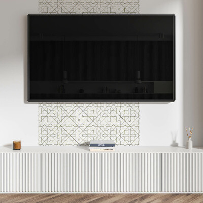 Pvc obklady Vzor čiary v geometrickej forme