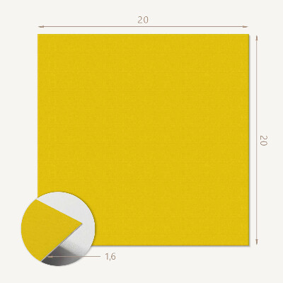 Pvc obklady Žiarivá žltá