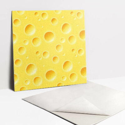 PVC obklady Žltý syr s otvormi