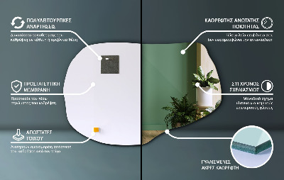 Nepravidelne zrkadlo unikátne