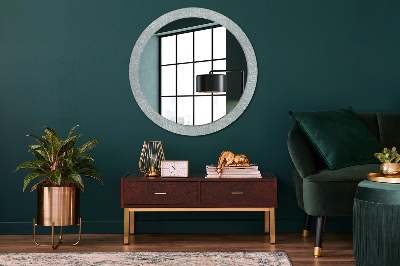 Kulaté dekorativní zrcadlo na zeď Složení rukou