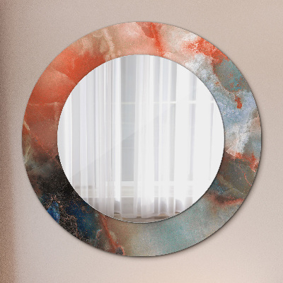 Kulaté dekorativní zrcadlo na zeď Onyx kuličky