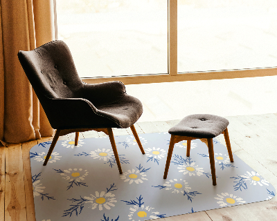 Podložka pod kolieskovú stoličku Dizajn daisy