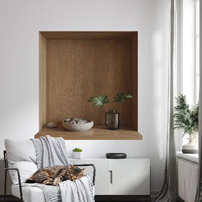 3D nástenná nálepka 98x100 Prírodné dekorácie