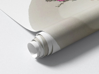 3D nástenná nálepka 100x68 Sušené kvety