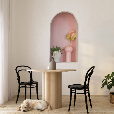 3D nástenná nálepka 75x130 Jemná vegetácia