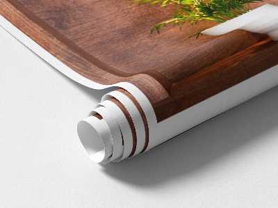 Nálepka na stenu 3D 17x60 Výklenky rastlín