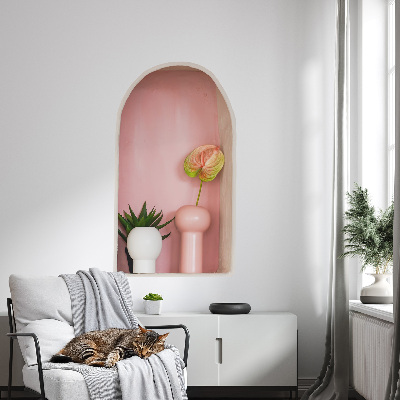 Nálepka na stenu 3D 35x60 Jemná vegetácia