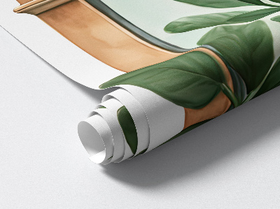 Fototapeta falošné okno 42x60 Rastliny do okna.