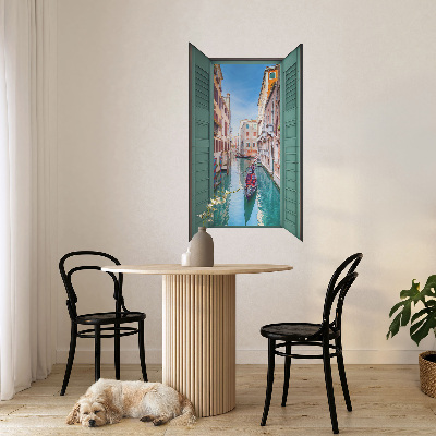 Fototapeta falošné okno 35x60 Malebný kanál