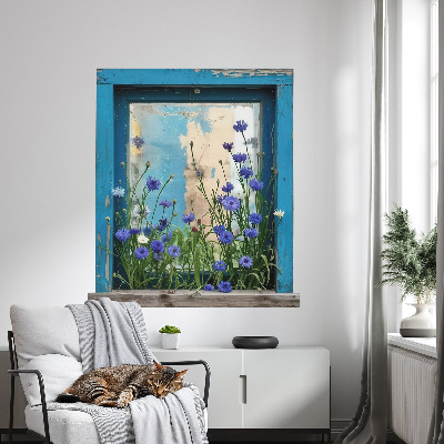 Fototapeta falošné okno 53x60 Vidiecke čaro