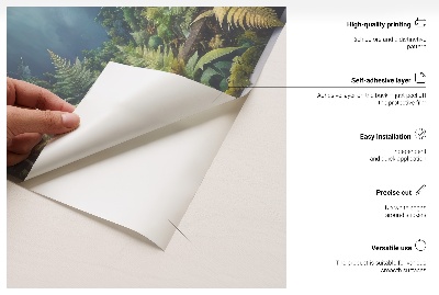 Nálepka na stenu 3D 60x54 Kytice slnečníc