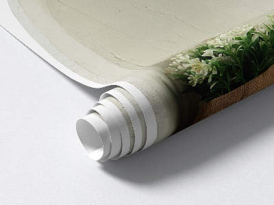 Nálepka na stenu 3D 45x60 Jutová kytica