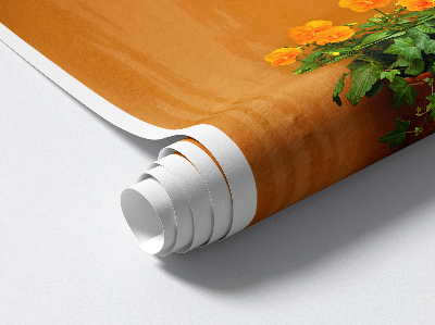 Nálepka na stenu 3D 39x60 Kvety v kvetináči