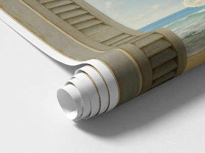 Fototapeta falošné okno 58x80 Morské okno