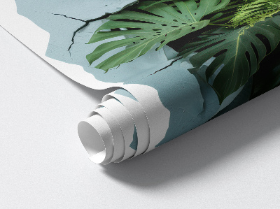 3D nálepka diera v stene 72x80 Výbuch závodu