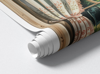 Fototapeta falošné okno 78x80 Idylické okno