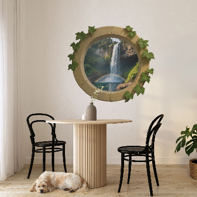 Fototapeta falošné okno 80x70 Prírodná oáza