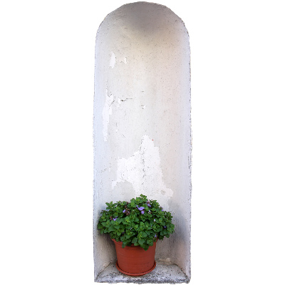 Nálepka na stenu 3D 29x80 Výklenok v stene