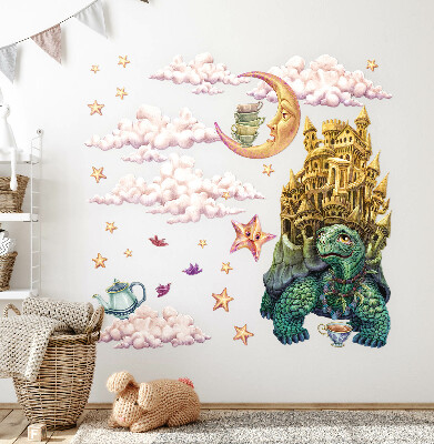 Samolepky na stenu 100x129 Zvieracie fantázie v kreslenej podobe