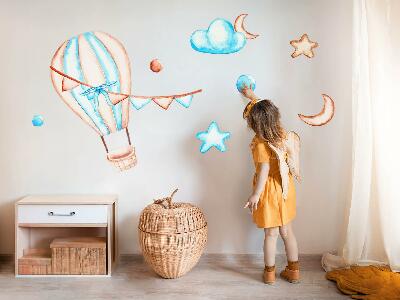 Samolepky na stenu 130x194 Pastelové boho akcenty v akvarelovej verzii