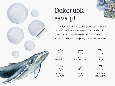 Samolepky na stenu 80x106 Lesné bytosti víly škriatkov a domček na strome