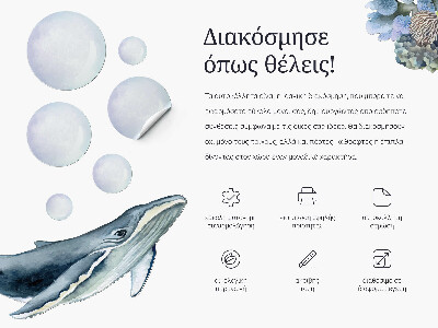 Samolepky na stenu 80x129 Lesné čarovné bytosti a domček na strome