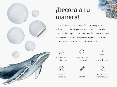 Samolepky na stenu 80x97 Farebná draci rozprávková rodinka v ilustračnom štýle
