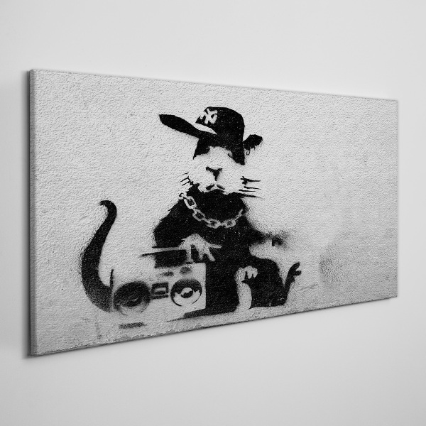 Obraz Canvas Hood Rat Banksy