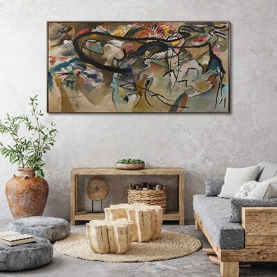 Obraz Canvas Skladba V Kandinsky