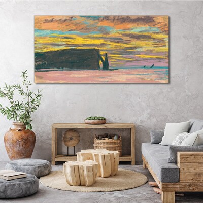 Obraz Canvas Západ slnka Claude Monet