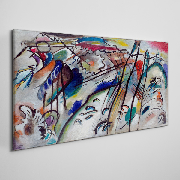 Obraz Canvas Improvizácia 28 Kandinsky
