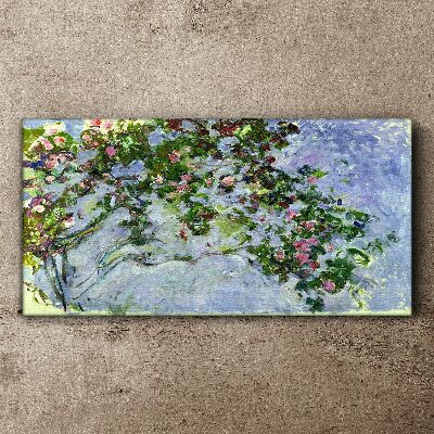Obraz Canvas Les Roses Claude Monet