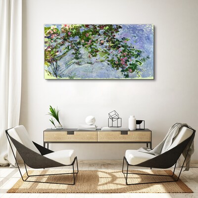 Obraz Canvas Les Roses Claude Monet
