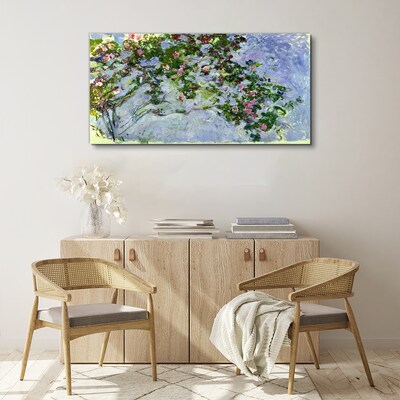 Obraz Canvas Les Roses Claude Monet