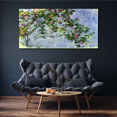 Obraz Canvas Les Roses Claude Monet